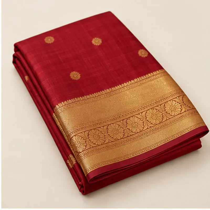 Silk Saree 01 – silk 01 07 folded flat lay
