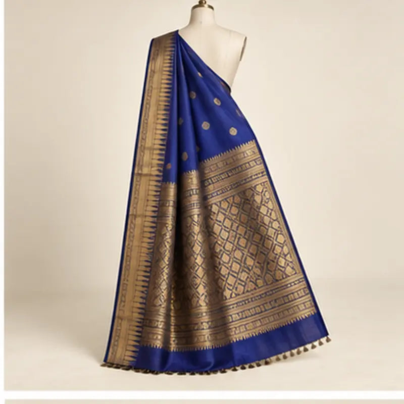 Silk Saree 02 – silk 02 04 back pallu