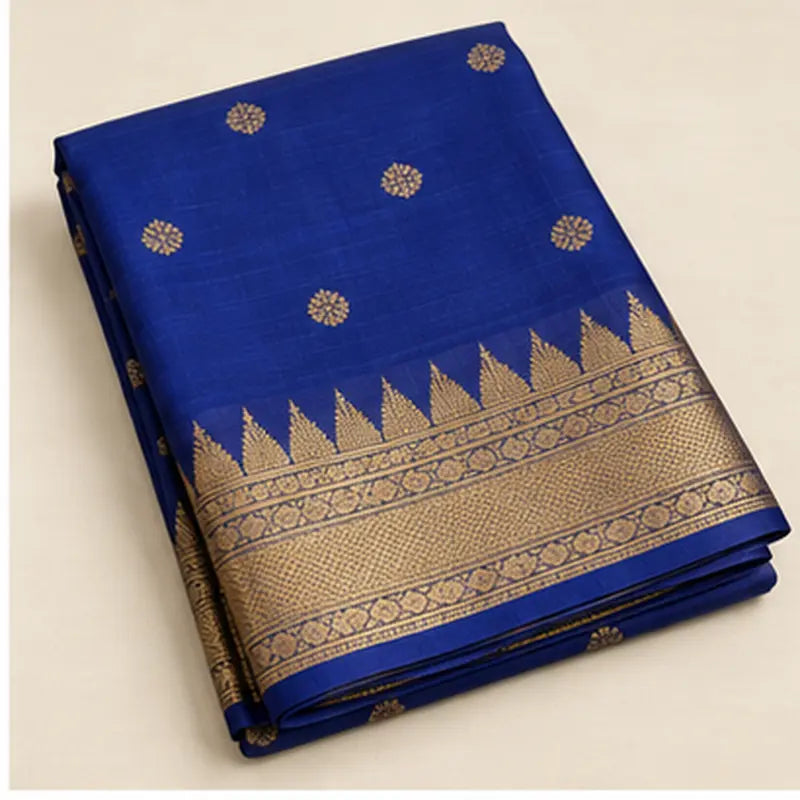 Silk Saree 02 – silk 02 07 folded flat lay