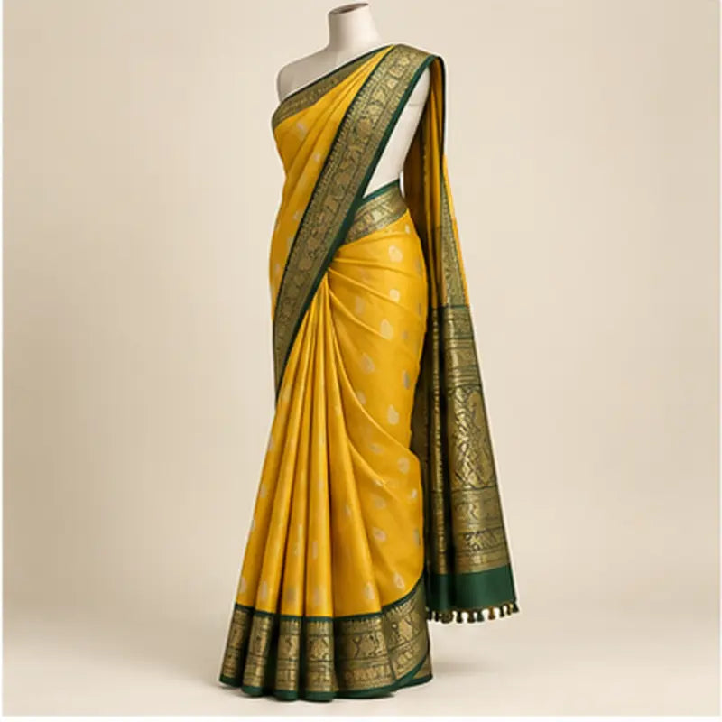 Silk Saree 05 – silk 05 02 three quarter