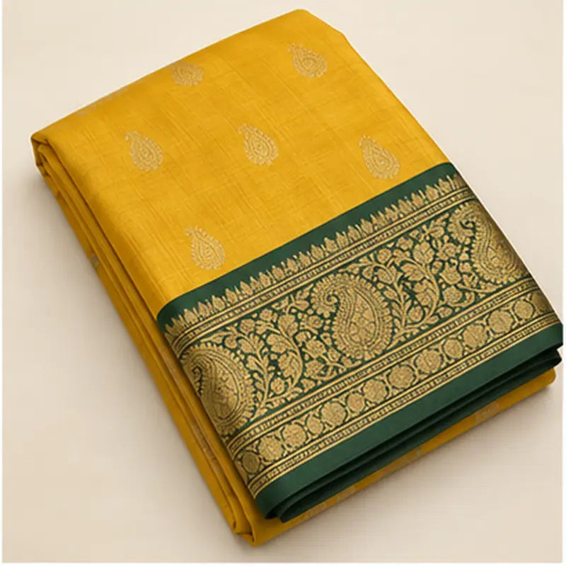 Silk Saree 05 – silk 05 07 folded flat lay