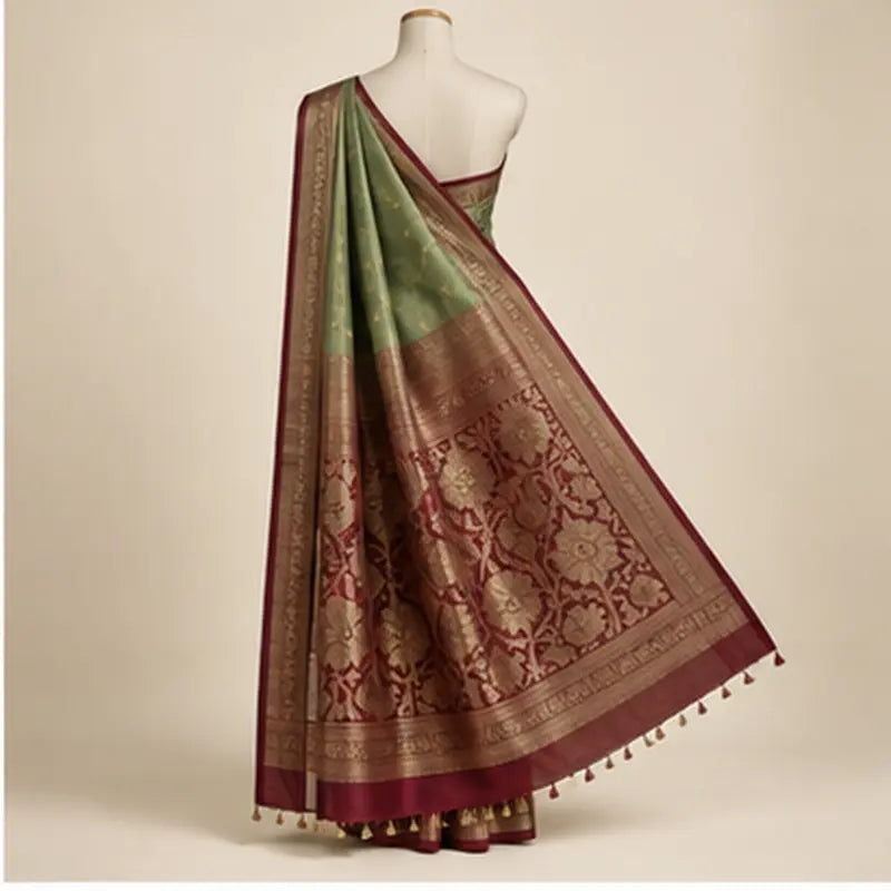 Soft Silk Saree 05 – soft silk 05 04 back pallu