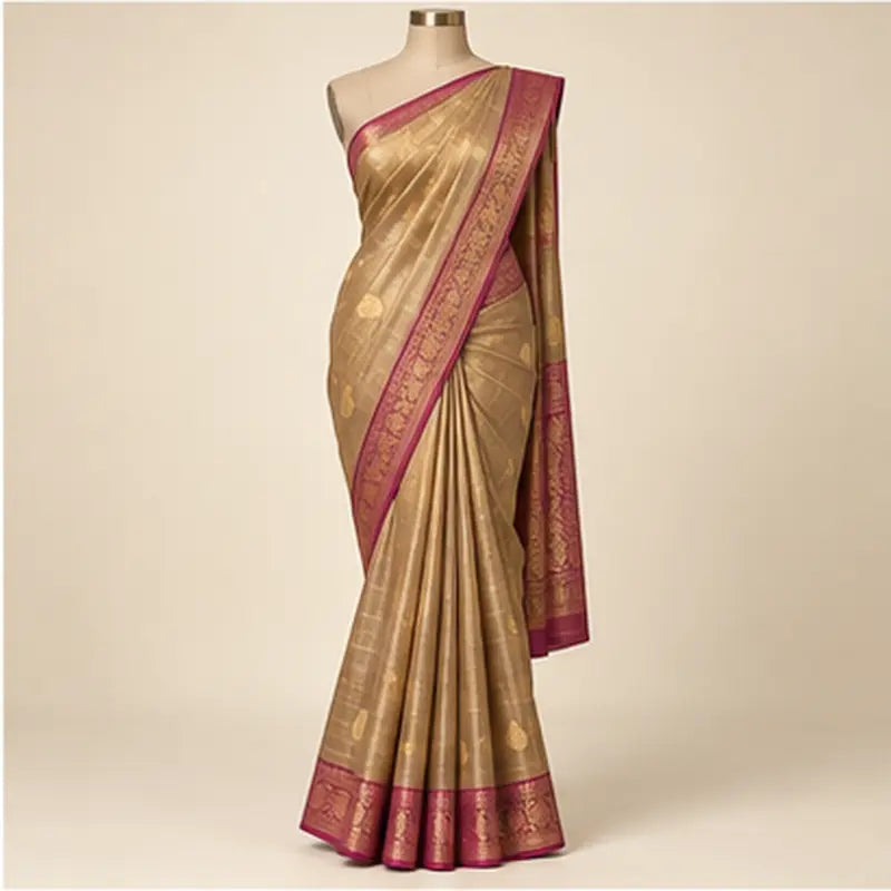 Tissue Saree 01 – tissue 01 01 front