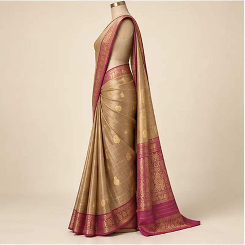 Tissue Saree 01 – tissue 01 03 side