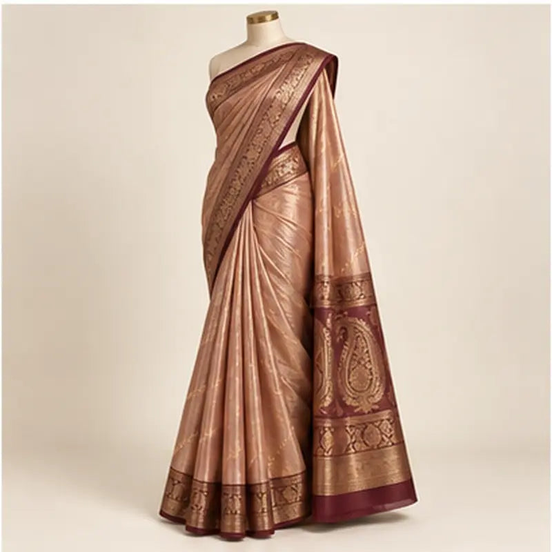 Tissue Saree 03 – tissue 03 02 three quarter