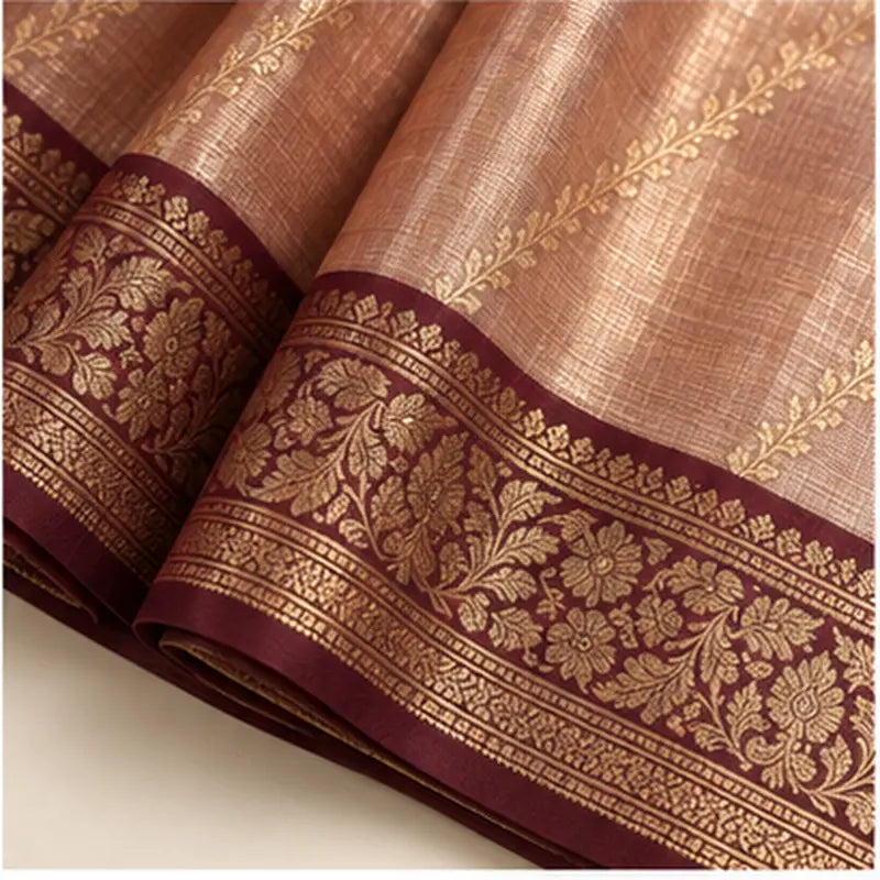 Tissue Saree 03 – tissue 03 05 border detail