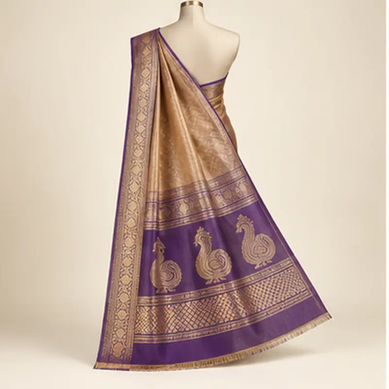 Tissue Saree 05 – tissue 05 04 back pallu